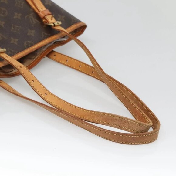LOUIS VUITTON Monogram Bucket GM Shoulder Bag M42236 LV Auth 132841 - Picture 8 of 16